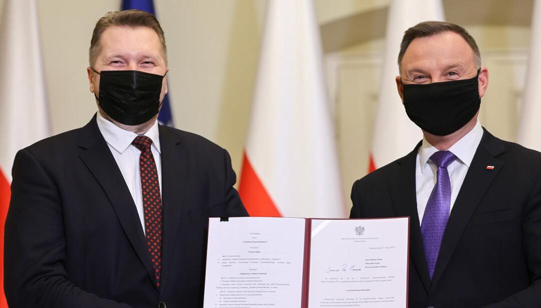 Prezydent Andrzej Duda skierował do Sejmu RP projekt ustawy o utworzeniu Akademii Kopernikańskiej