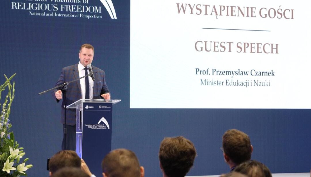 Konferencja „Naruszenia i ograniczenia wolności religijnej. Perspektywa krajowa i międzynarodowa”